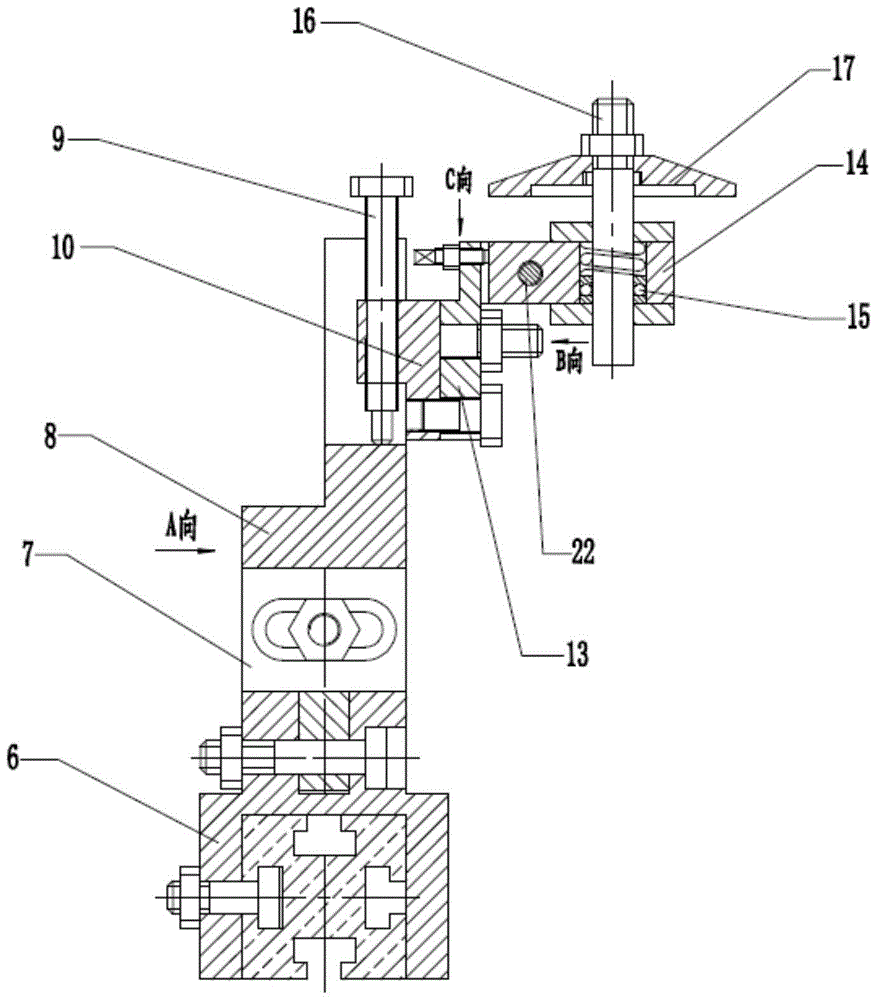 Semi-automatic deburring machine