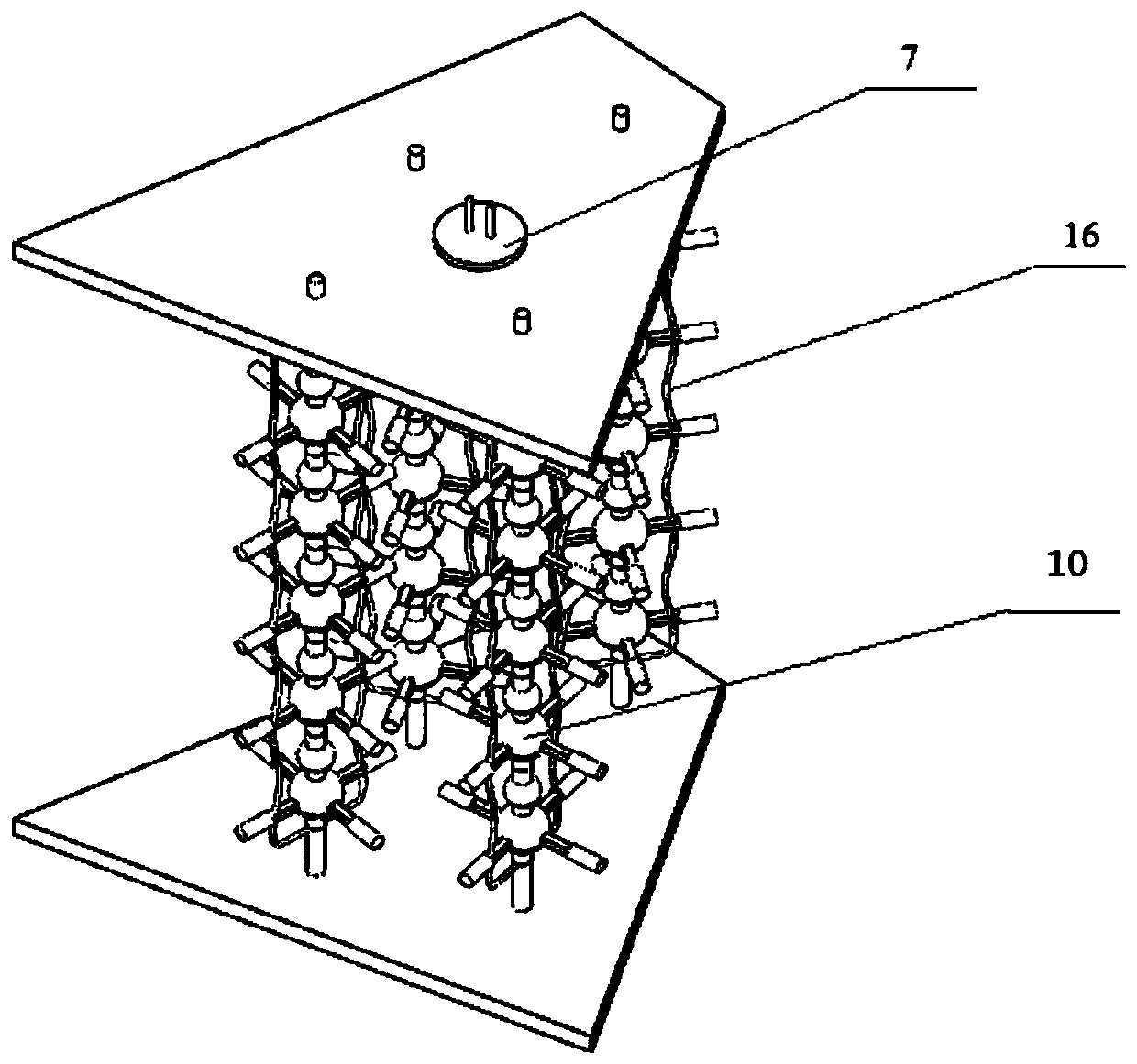 A single-mass phononic crystal vibration isolator with adjustable bandgap based on stress stiffening effect