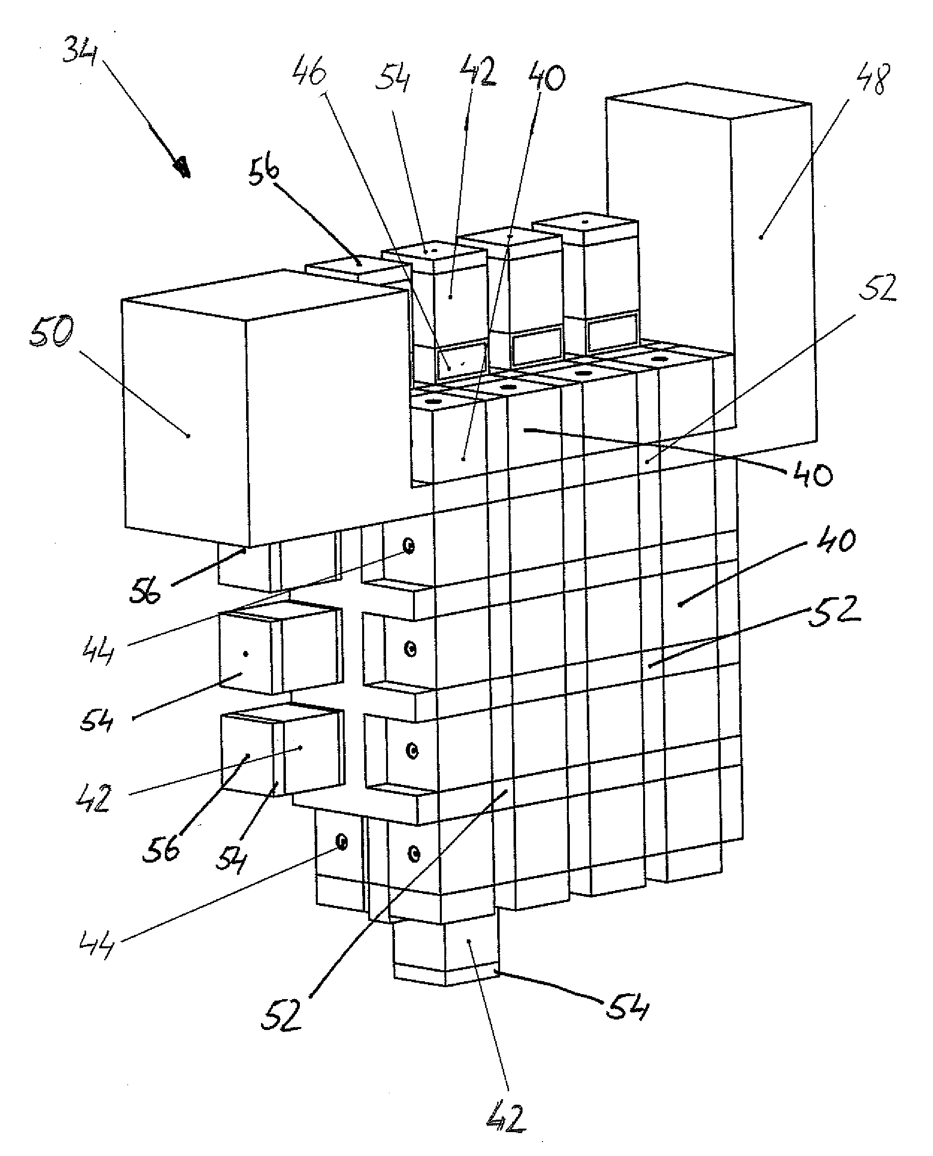 Modular laboratory apparatus for analysis and synthesis of liquids and method for analysis and synthesis of liquids