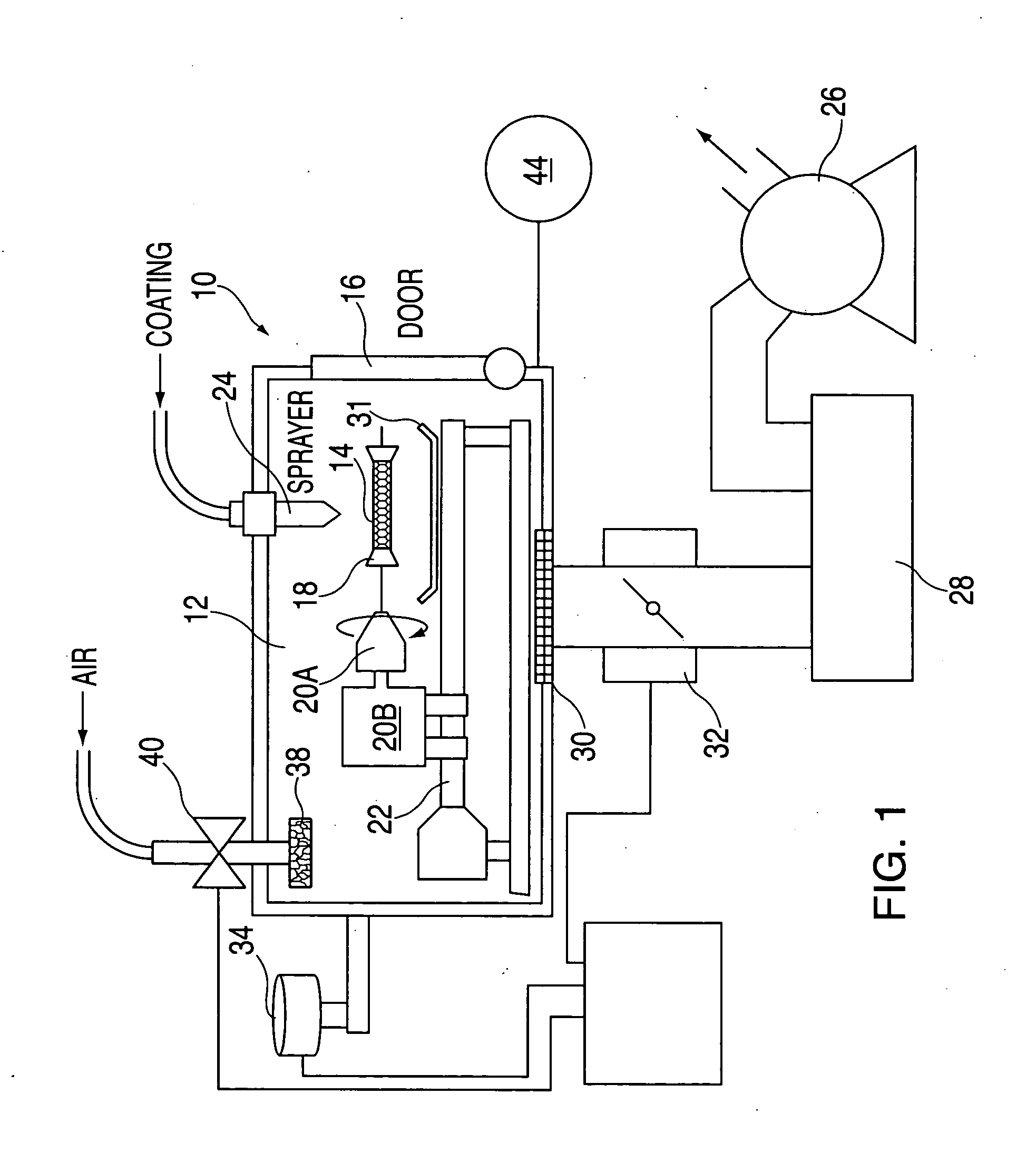 Apparatus and method for coating implantable devices