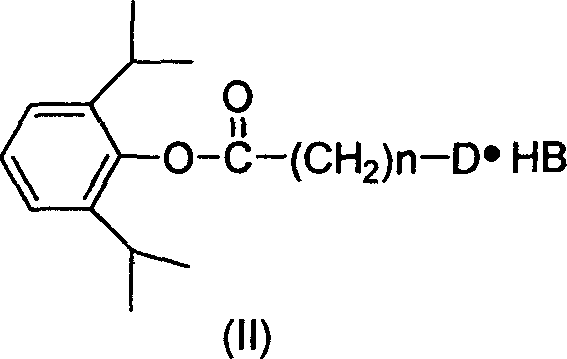 Water-soluble derivative of anesthetic 2,6-diisopropyl phenol and preparation method thereof