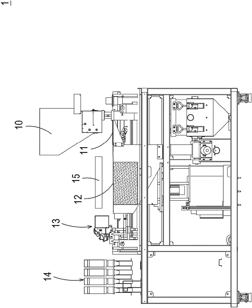 Powder heating assembly suitable for quick forming device and heating module of powder heating assembly