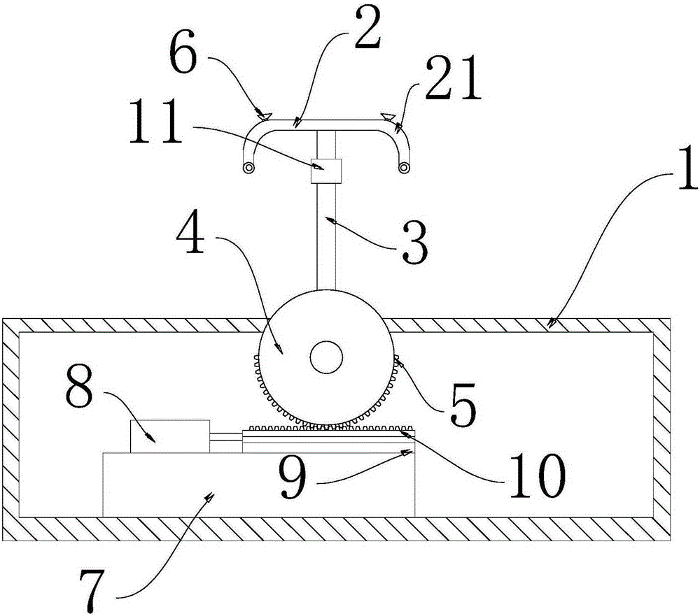 Cylinder and suction disc type bumper positioning device