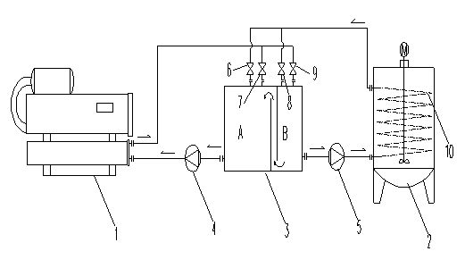 Ferrous sulfate solution refrigerating crystallization device and method