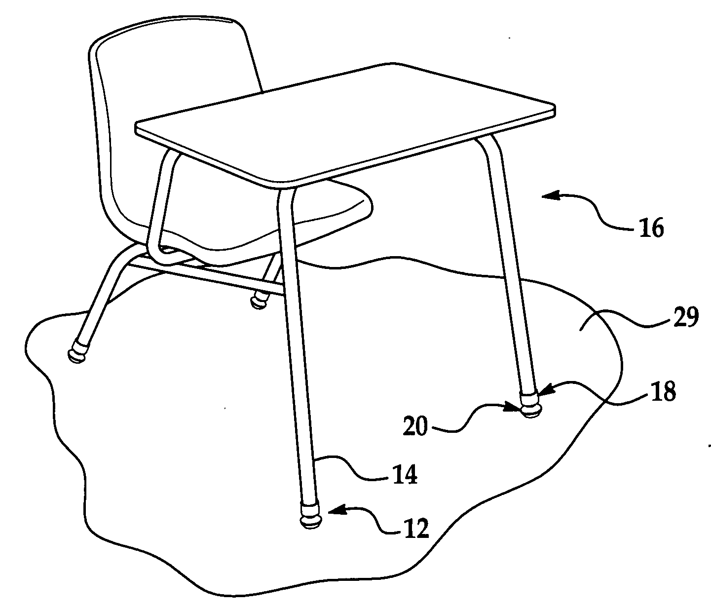 Furniture-glide assembly