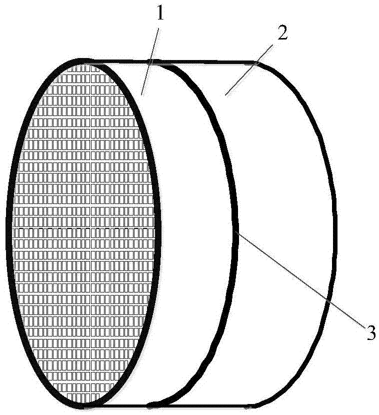 Compound VOCs absorbing concentration turning wheel and use method thereof