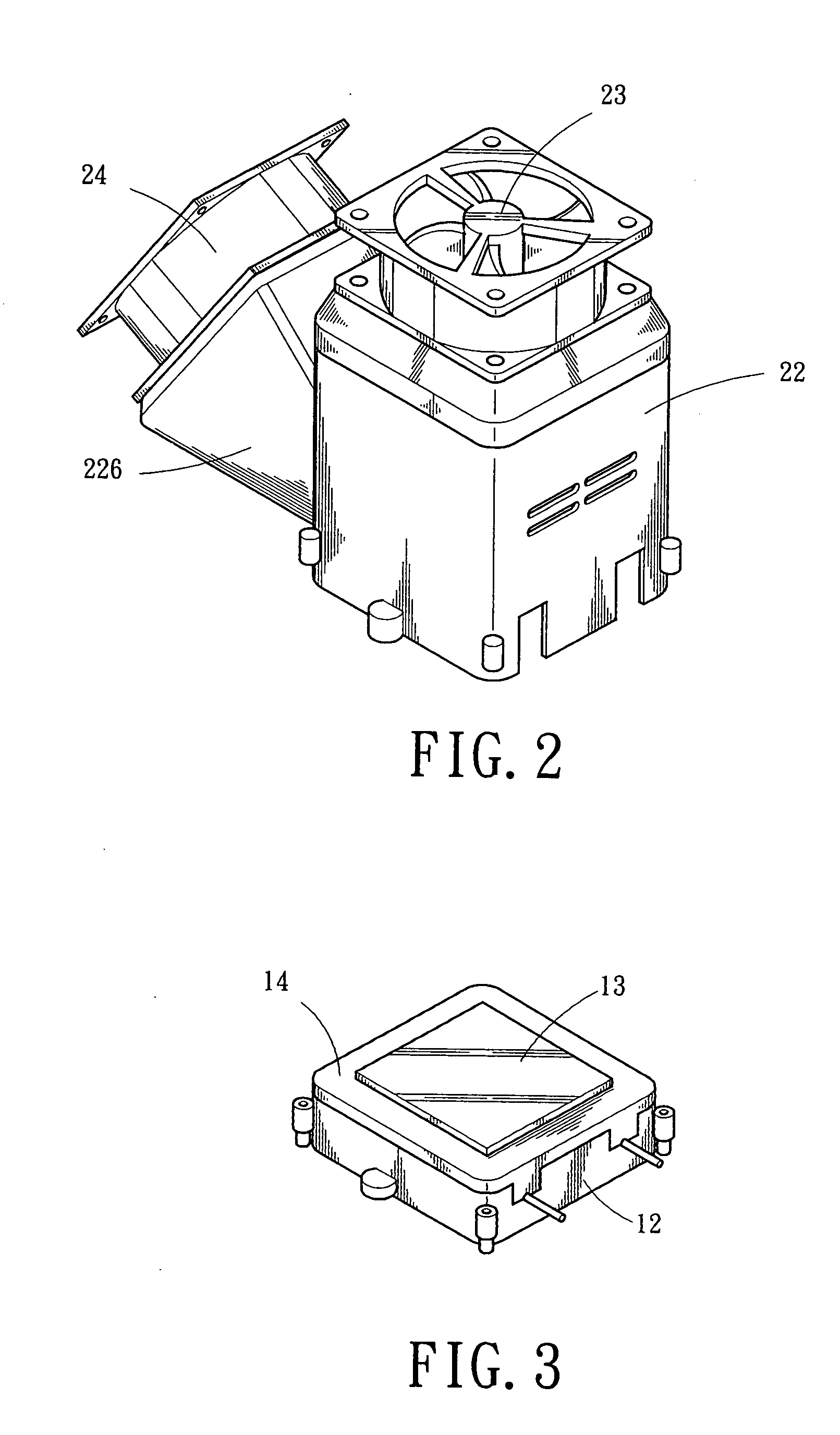 Chip-based CPU cooler and cooling method thereof
