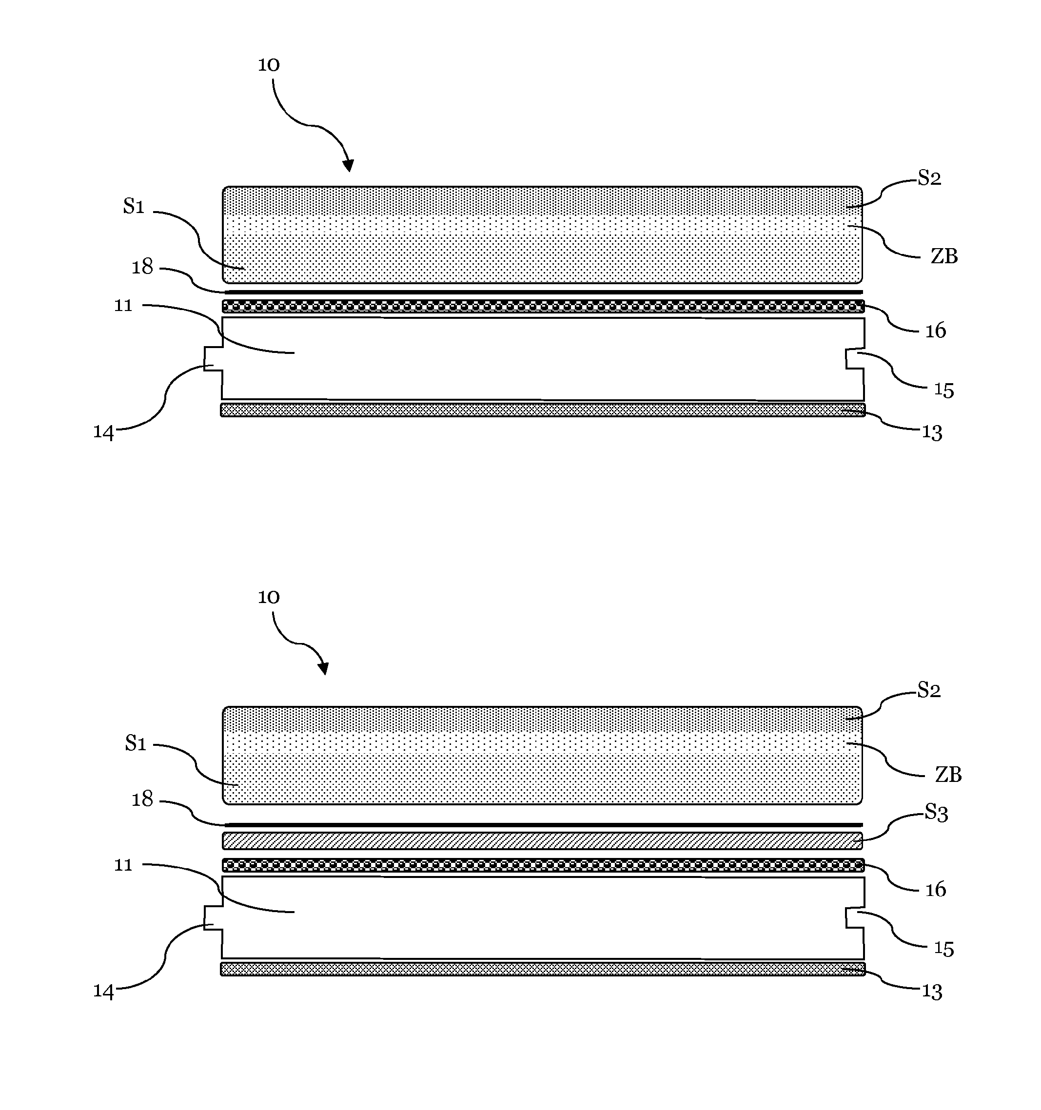 Method for producing a directly printed panel