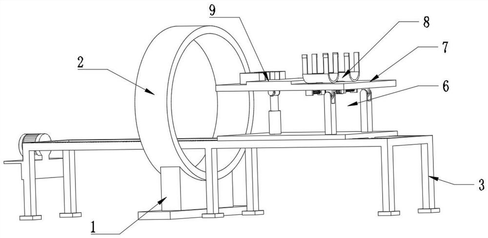 CT detection device for precise deep layer in imaging department