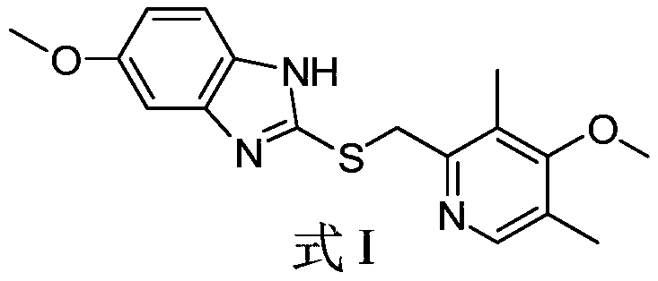 Preparation method of esomeprazole sodium thioether intermediate