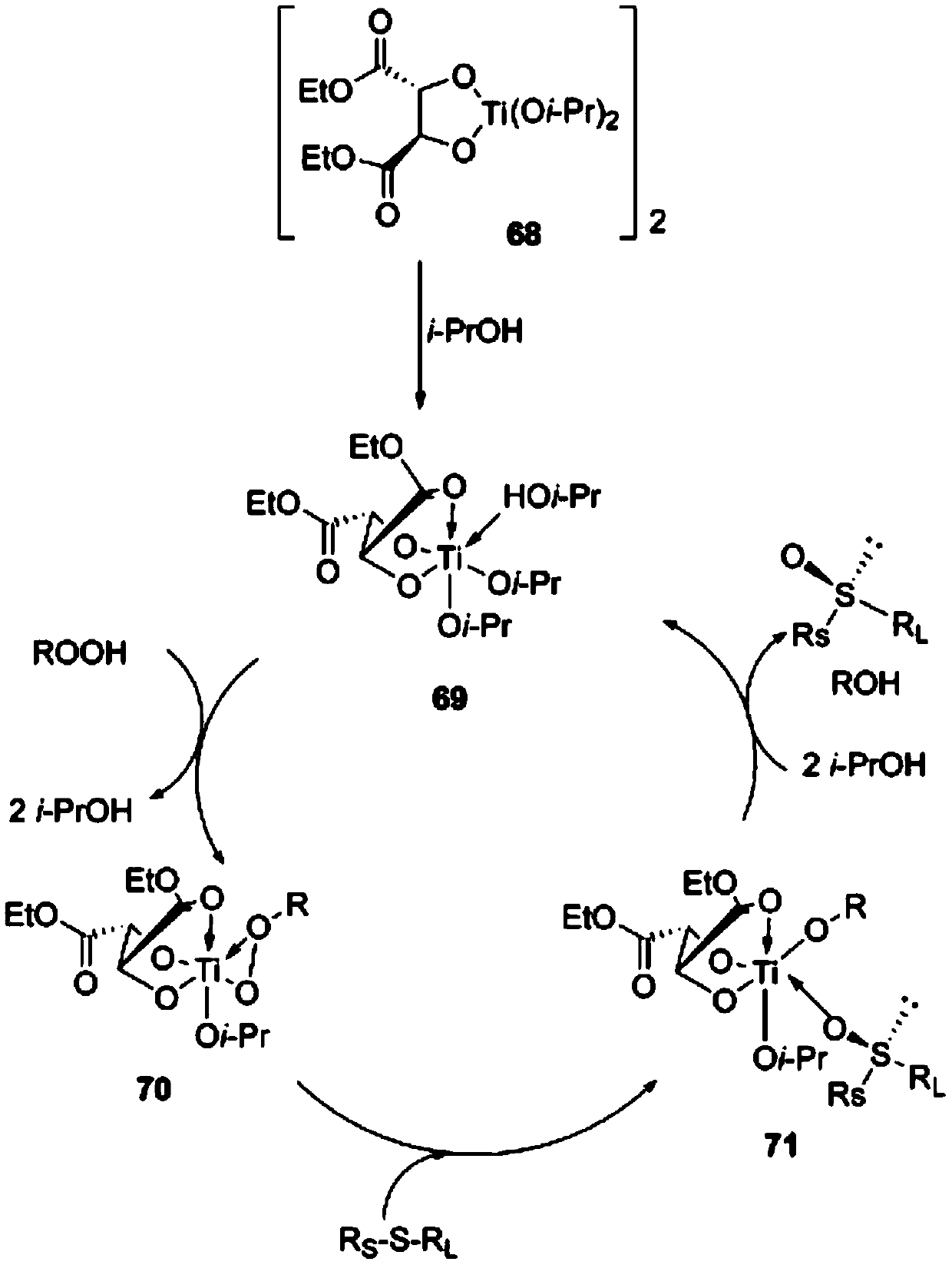 Preparation method of esomeprazole sodium thioether intermediate