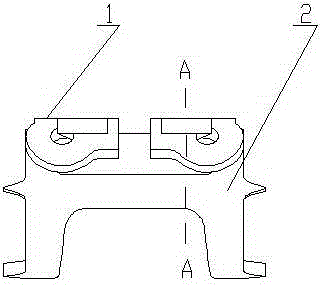 Combined surrounding bone connector