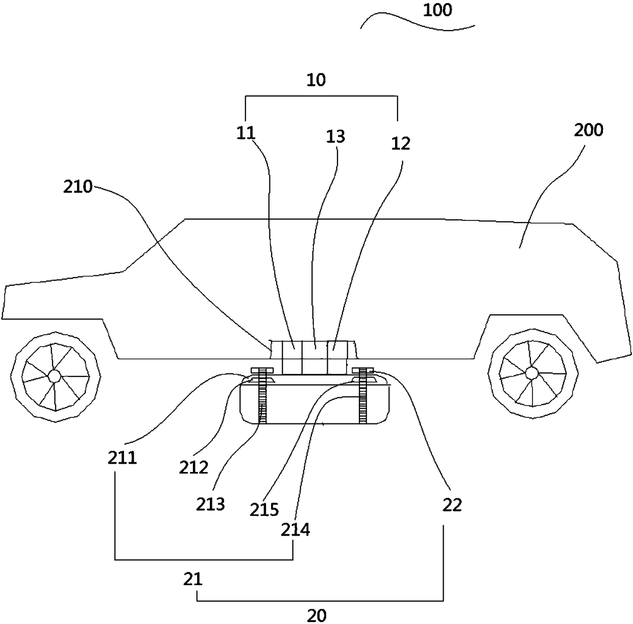 motor vehicle escape system