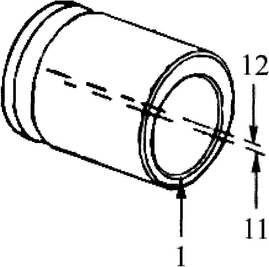 Bearing with eccentric combination of rolling needles and deep groove balls