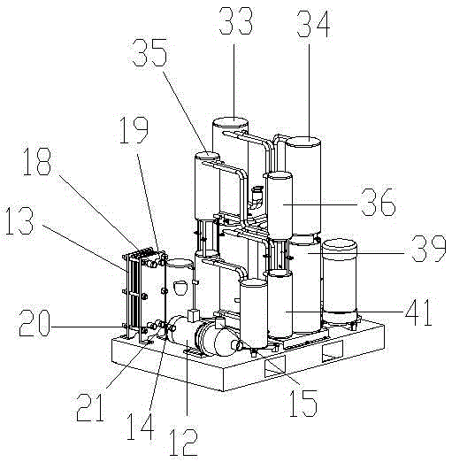 High-efficiency water heat exchanger