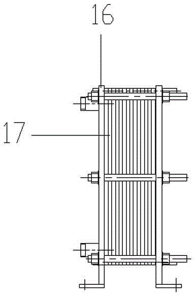 High-efficiency water heat exchanger