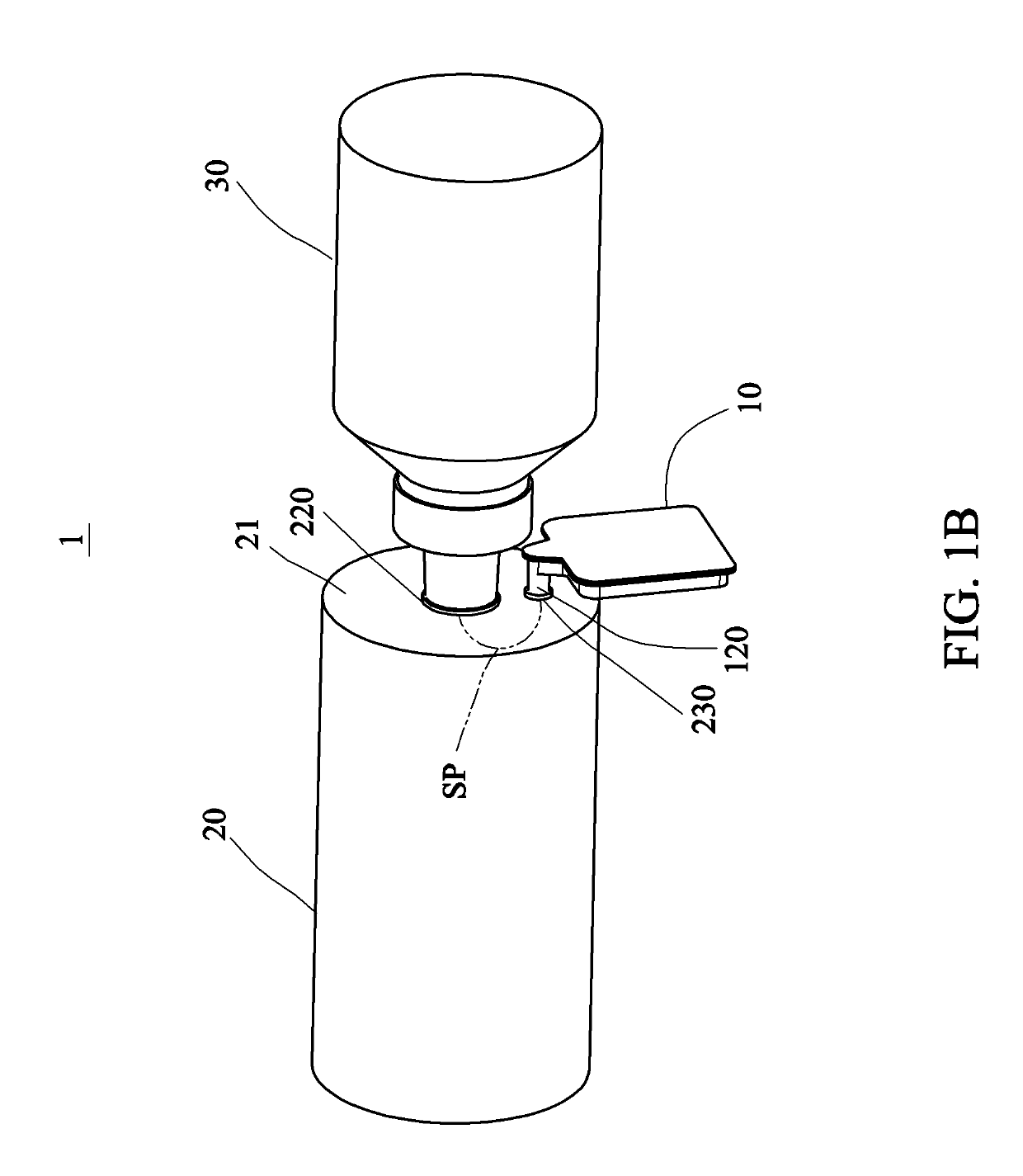 Rechargeable toner cartridge, filter device and rechargeable toner cartridge assembly