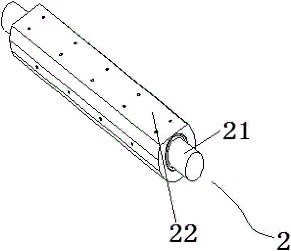 A crawler frame structure