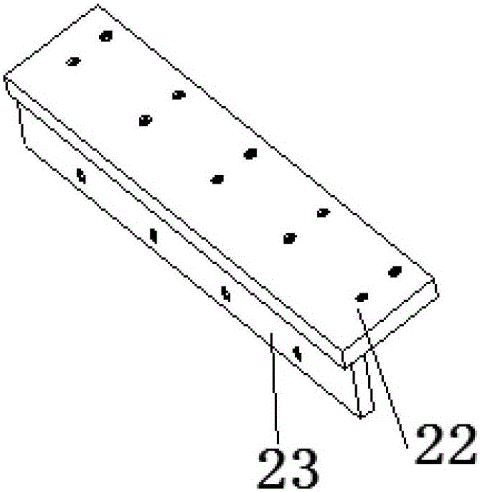 A crawler frame structure