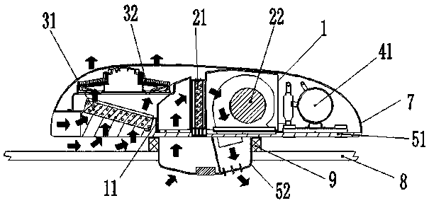 Variable-frequency parking air conditioner