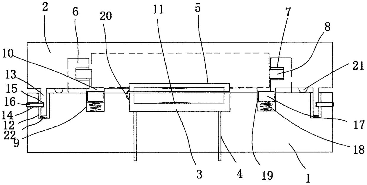 Buckle type electrical connection device