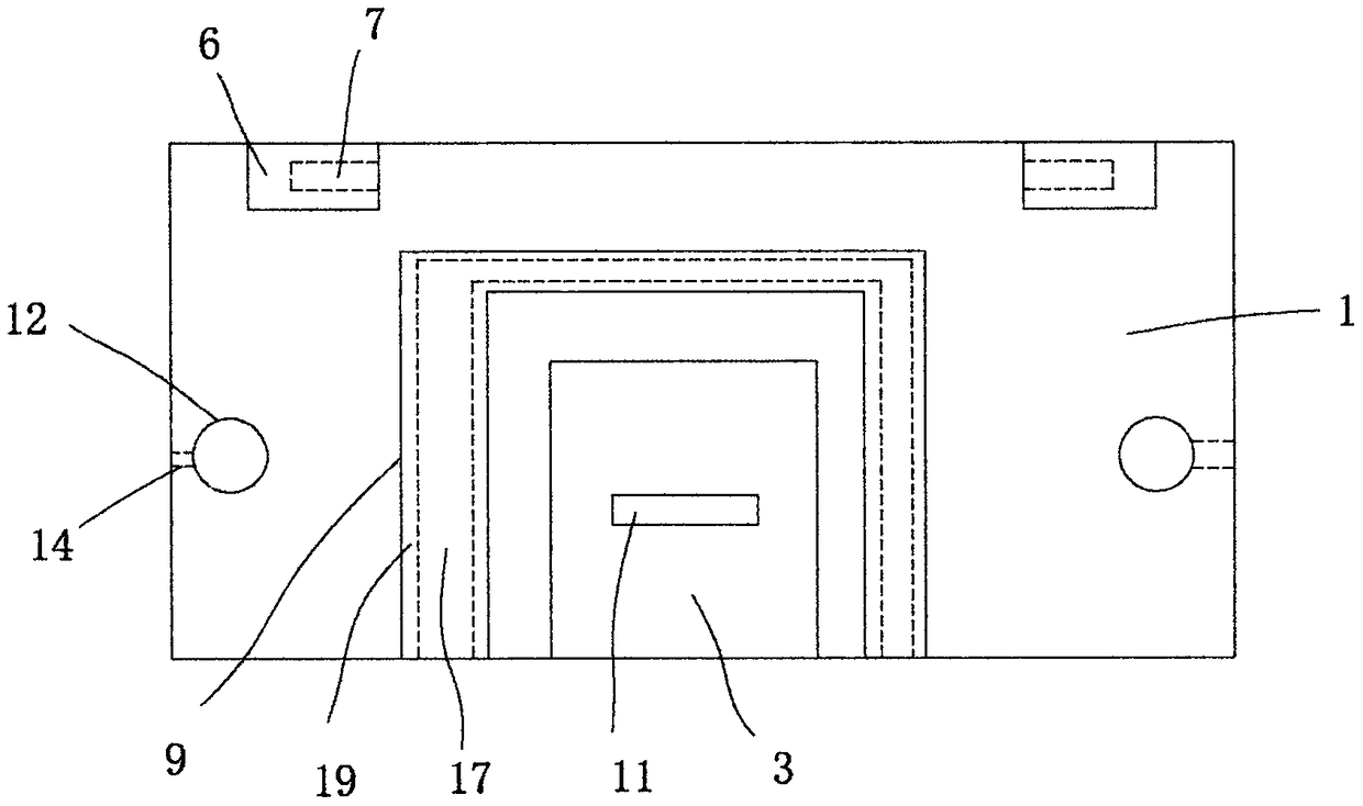 Buckle type electrical connection device