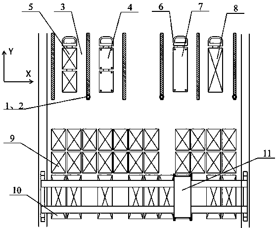 Automatic container positioning and anti-lifting method for automated loading and unloading operation
