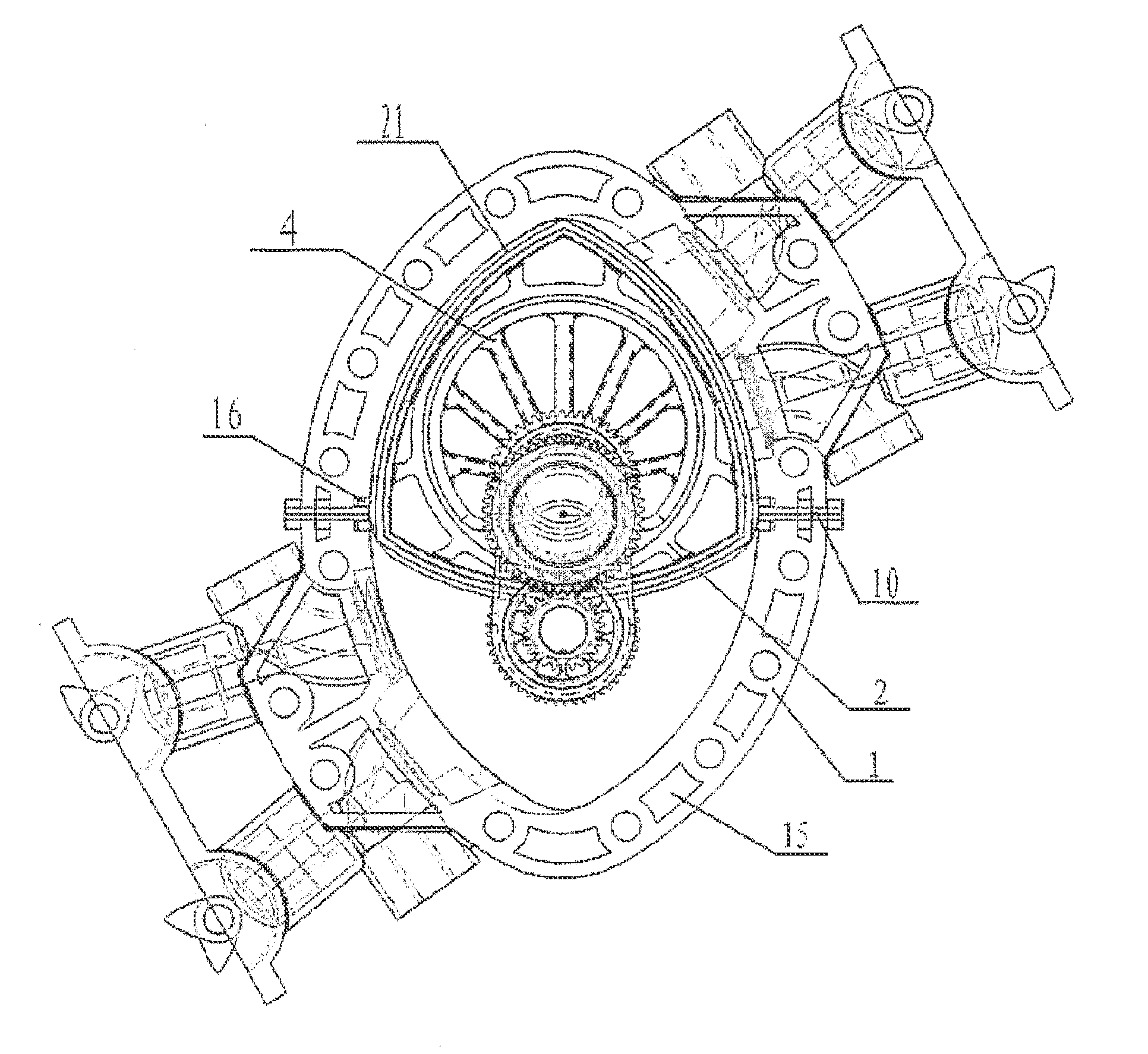 Olive-shaped rotary engine