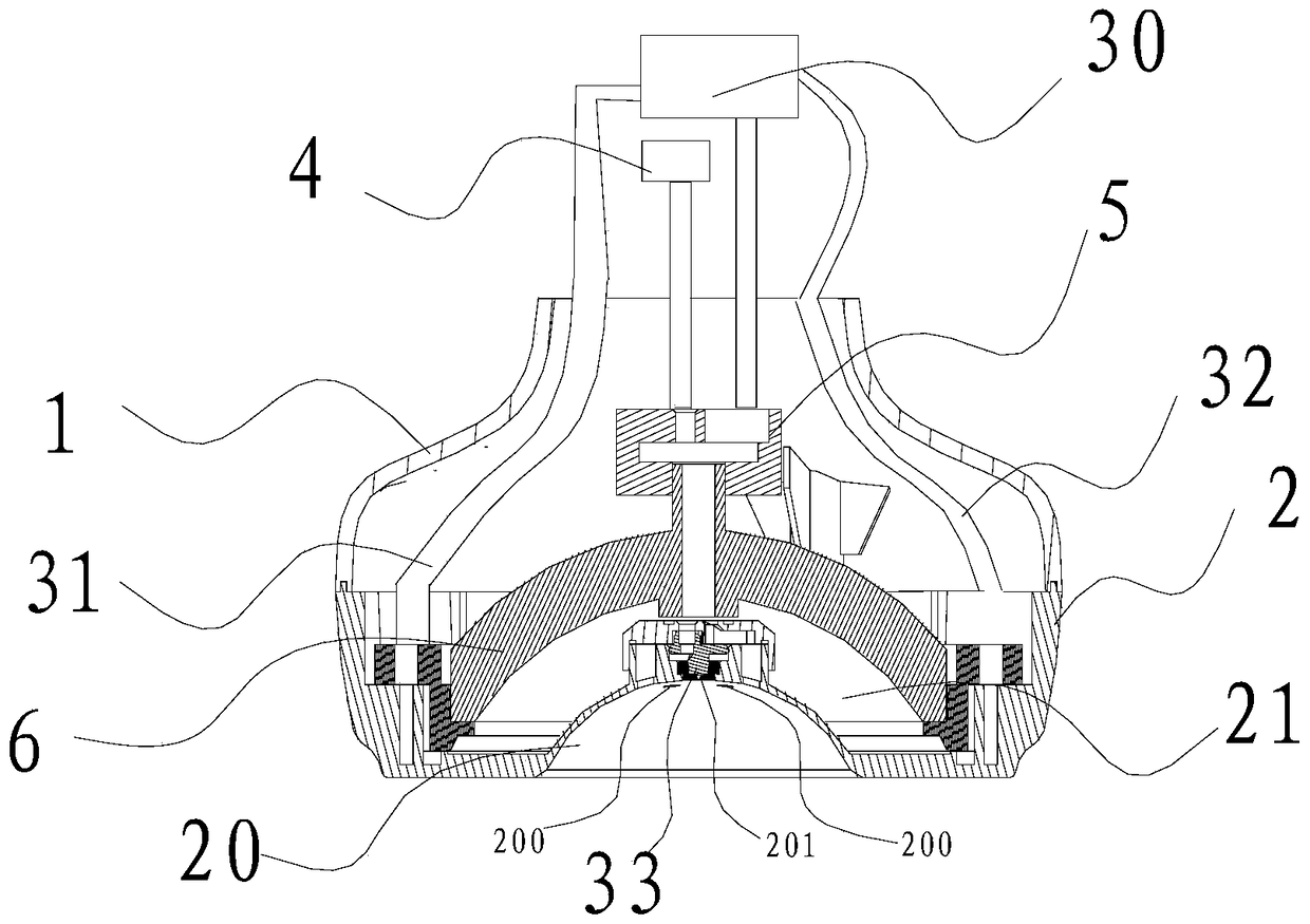 An ultrasonic cryofat melting device