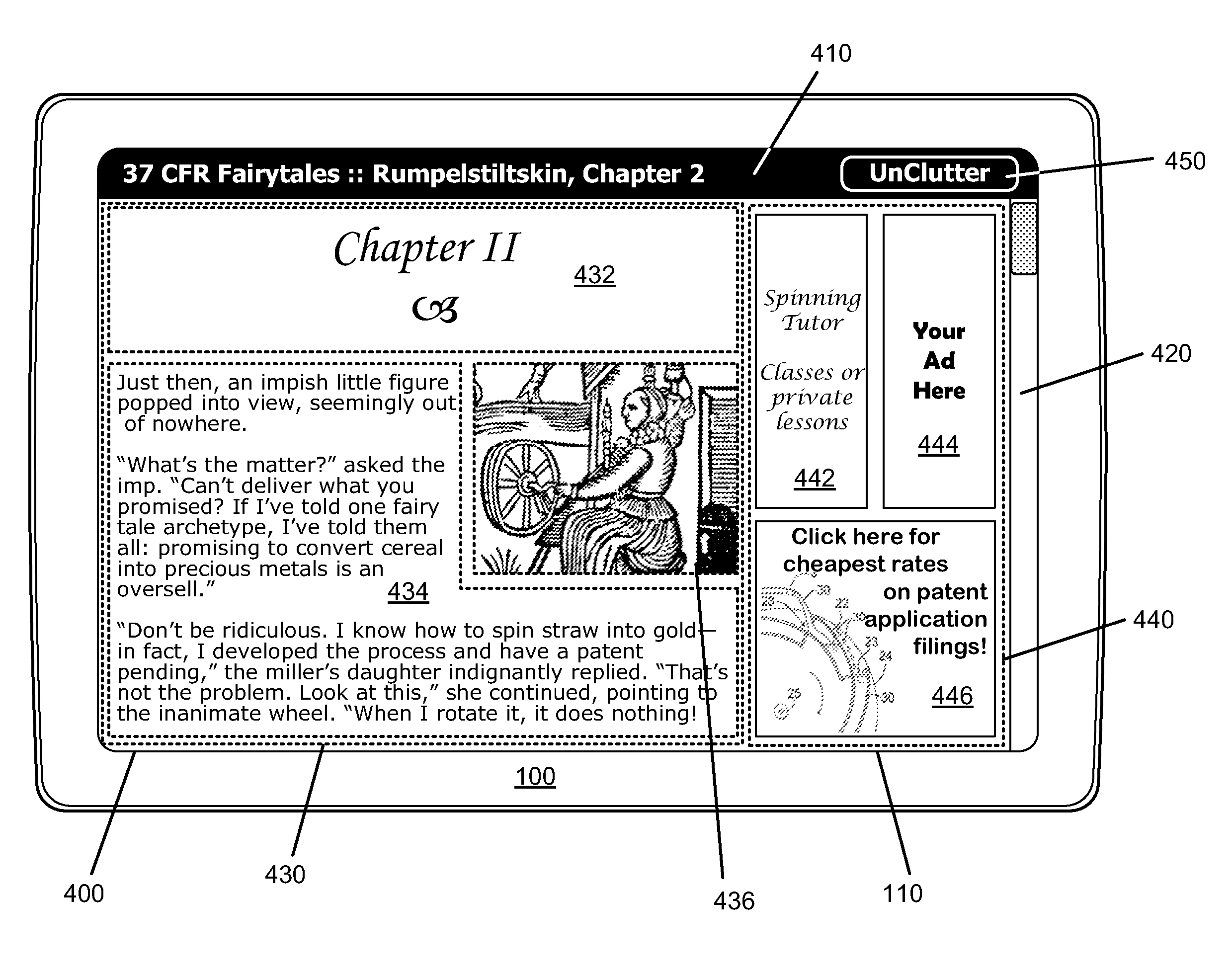 Orientation-dependent processing of input files by an electronic device