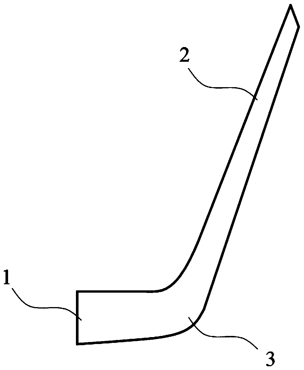 Blade tip winglet, wind turbine blade and blade synergy calculation method
