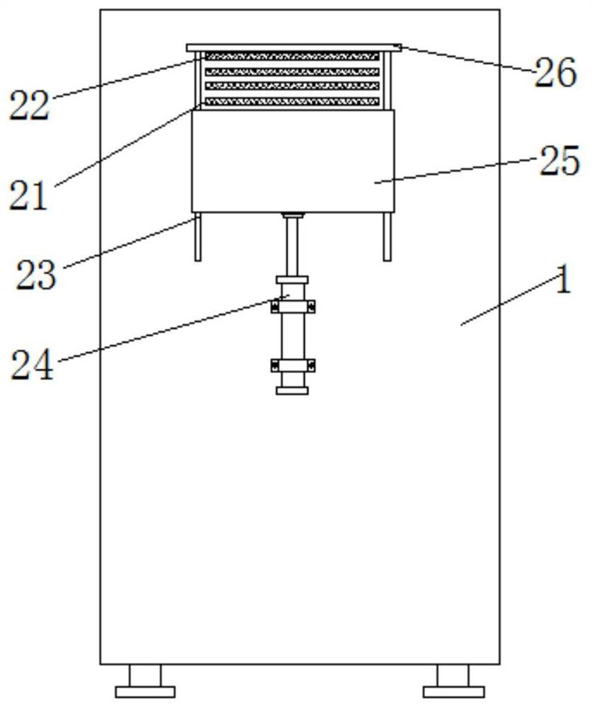 An electrical cabinet with a dehumidification mechanism