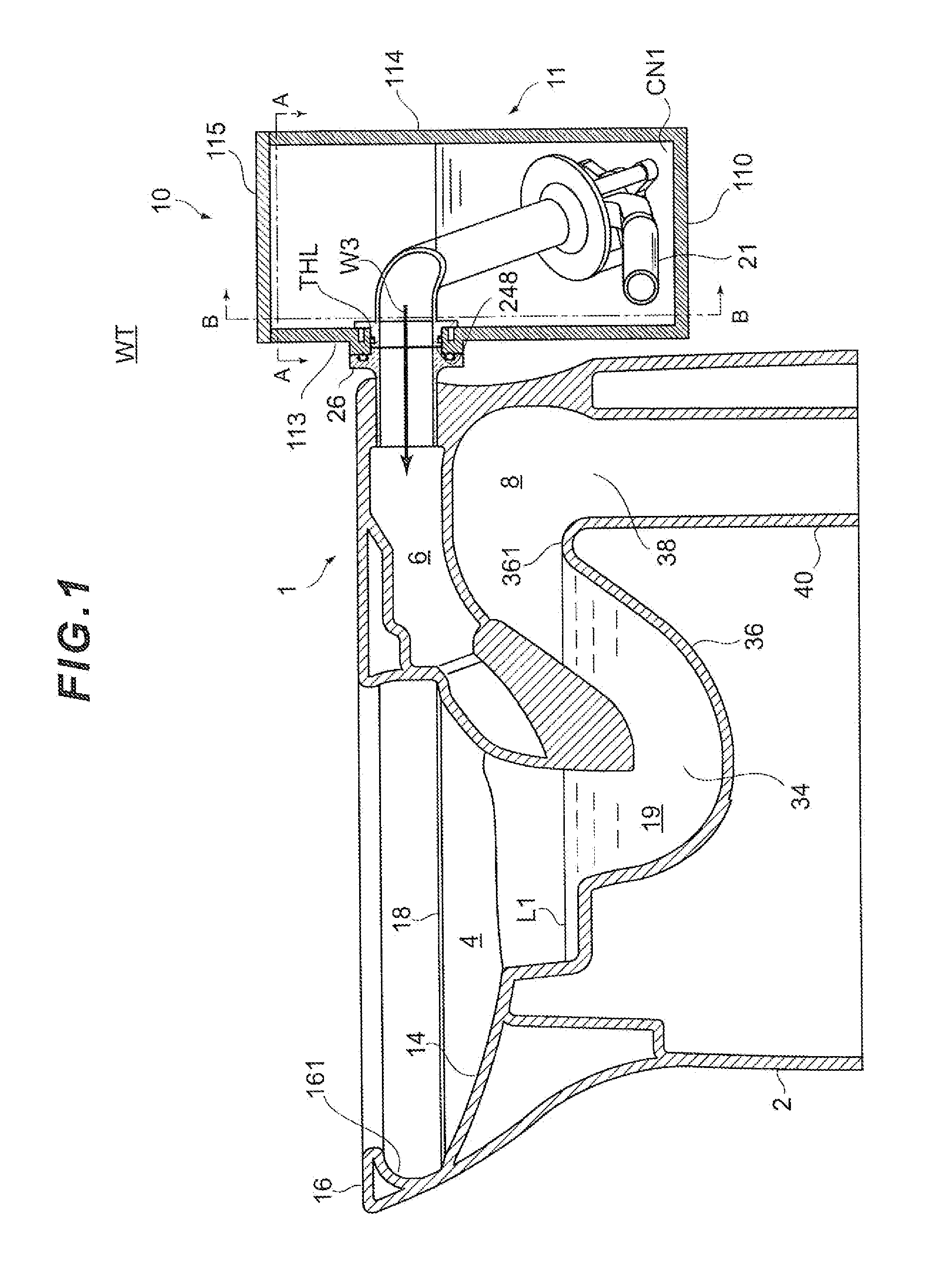 Flush toilet device