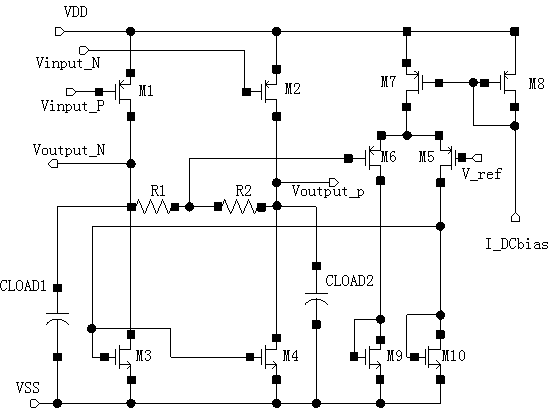 A High Gain Common Mode Feedback Loop Applied to High Impedance Current Source Load Differential Mode Amplifying Circuit
