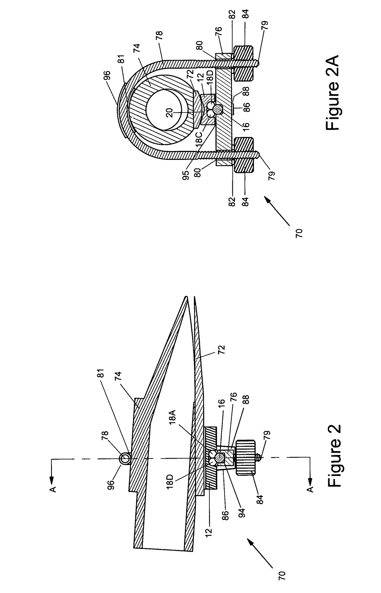 Rotational pivot structure within single reed woodwind ligature system