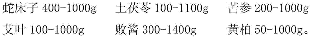 Anti-cervical erosion spray and preparing method thereof