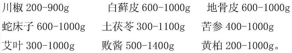 Anti-cervical erosion spray and preparing method thereof