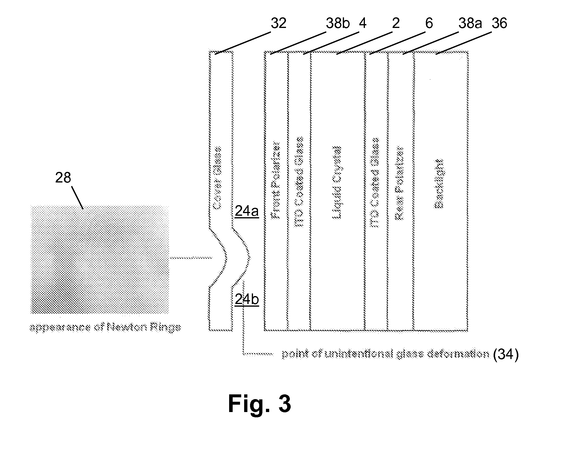 Electronic devices having reduced susceptibility to newton rings, and/or methods of making the same