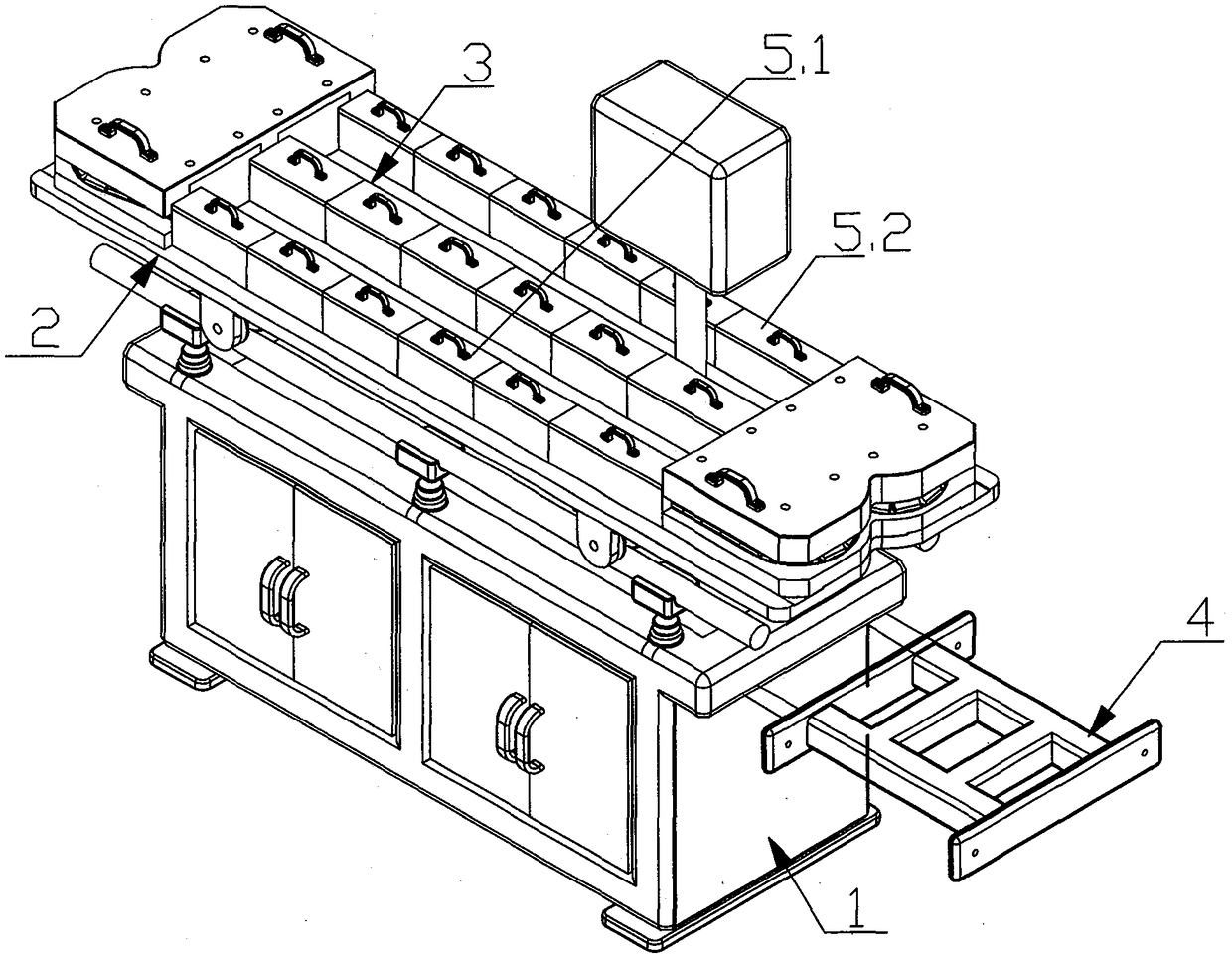 High-precision forming machine for forming medical ultra-thin blow tube