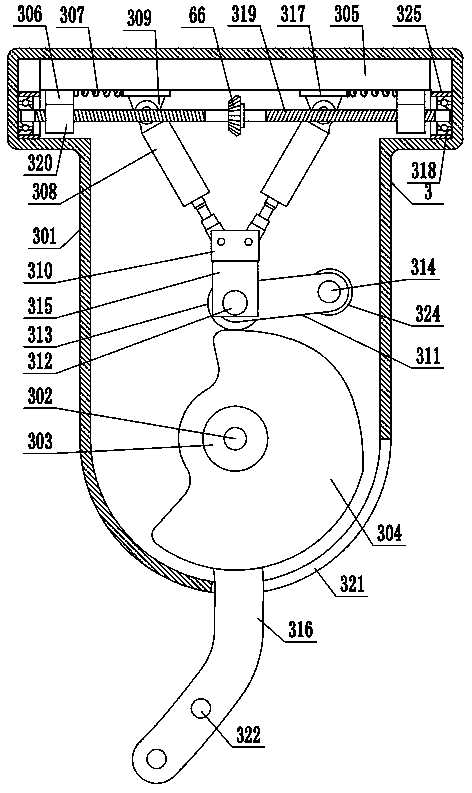 Waist-worn rehabilitation walking aid for hemiplegic patient