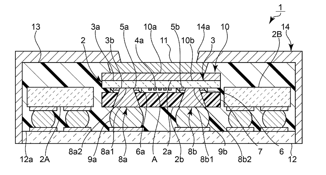 Electronic component and manufacturing method therefor