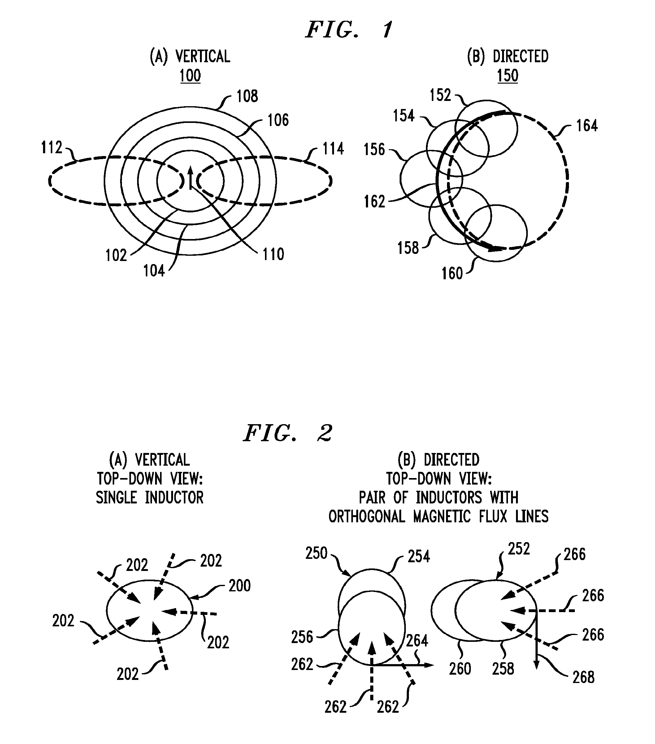 Integrated circuit inductors with reduced magnetic coupling