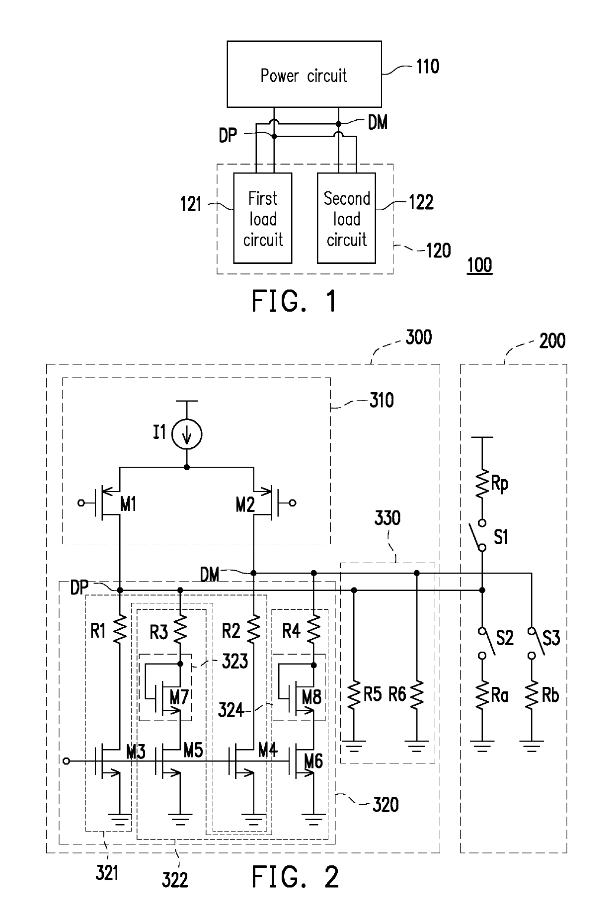 Universal serial bus circuit