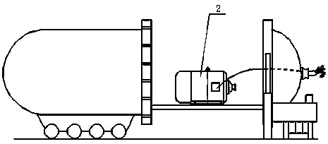 Motor-driven flameproof motor explosion pressure measuring test device and method