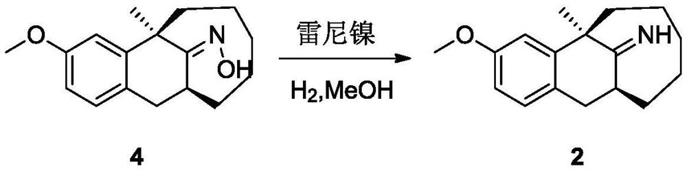 A kind of preparation method of dezocine impurity