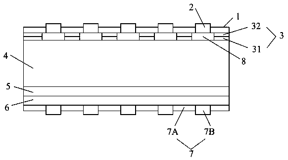 P-type perc bifacial solar cell, component, system and preparation method thereof