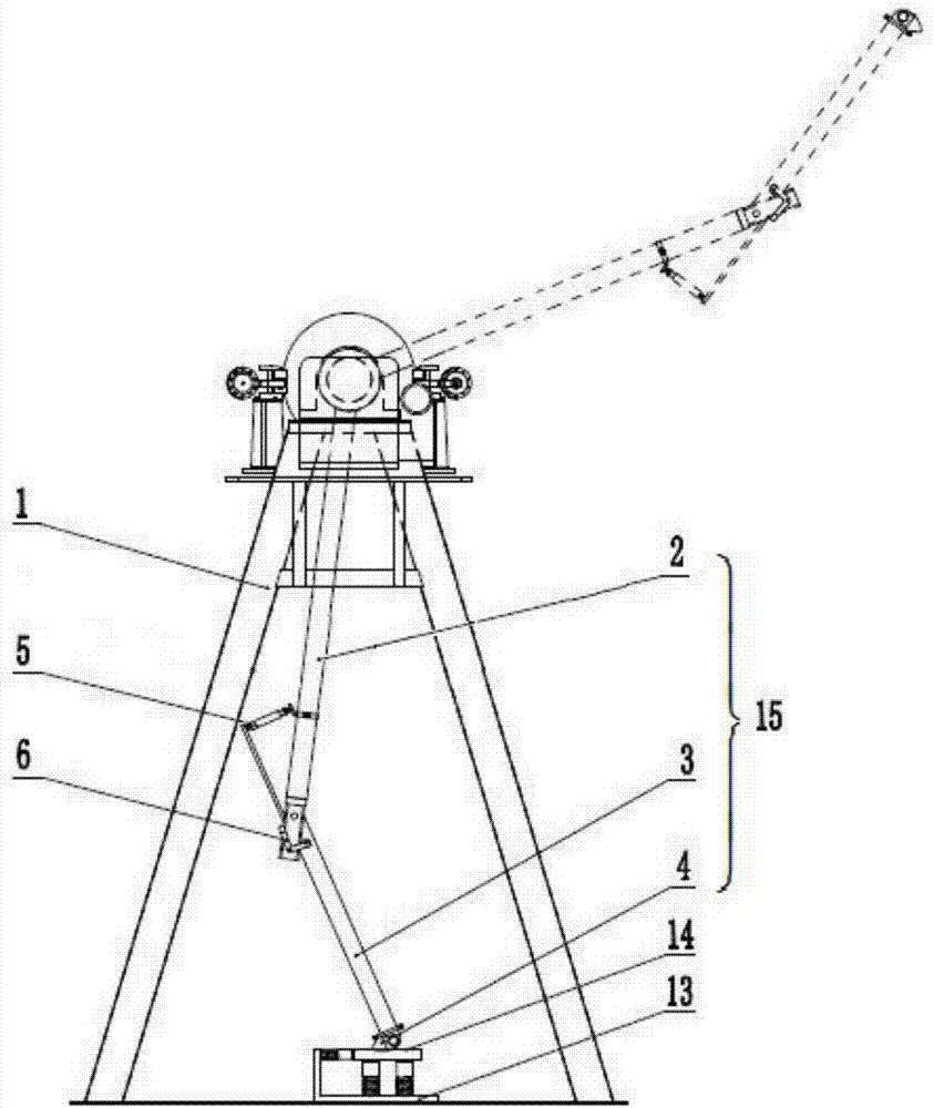 Double-swing-rod impact testing machine