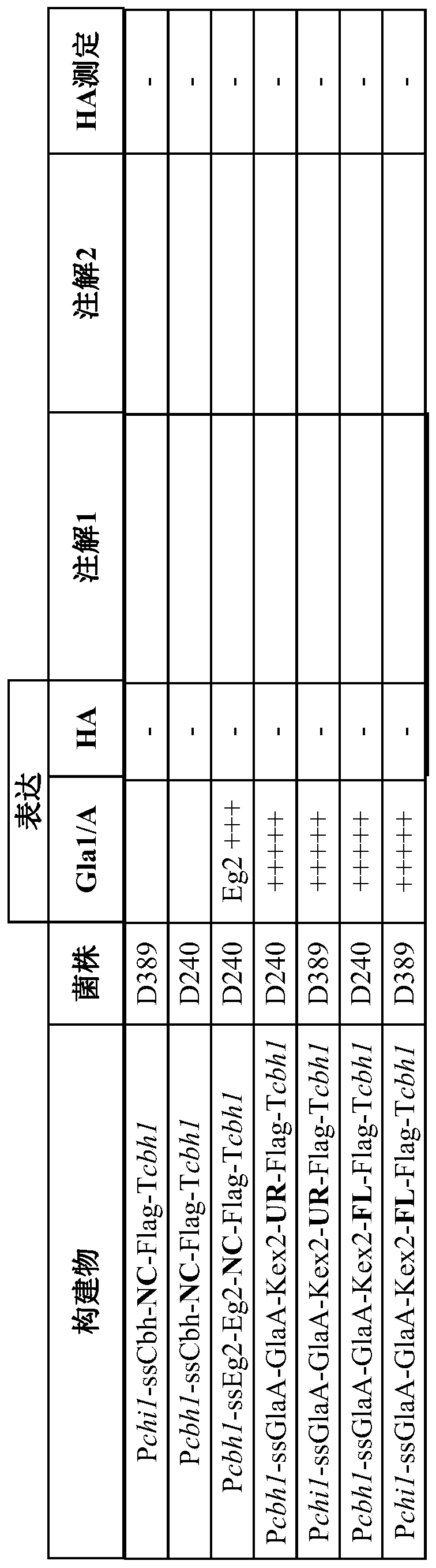 Production of flu vaccine in myceliophthora thermophila