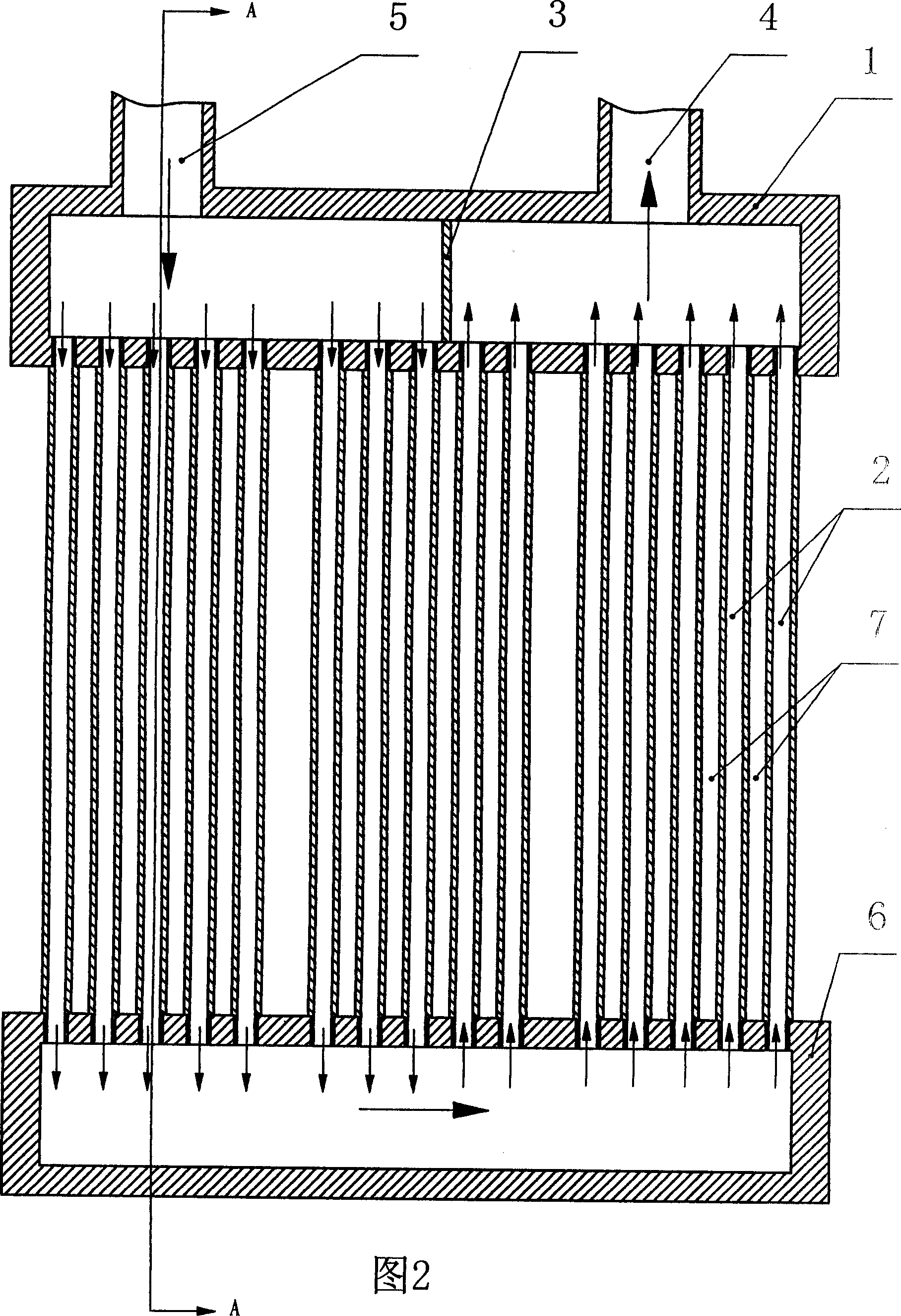 Ceramic heat exchanger, composite ceramic material and production method thereof