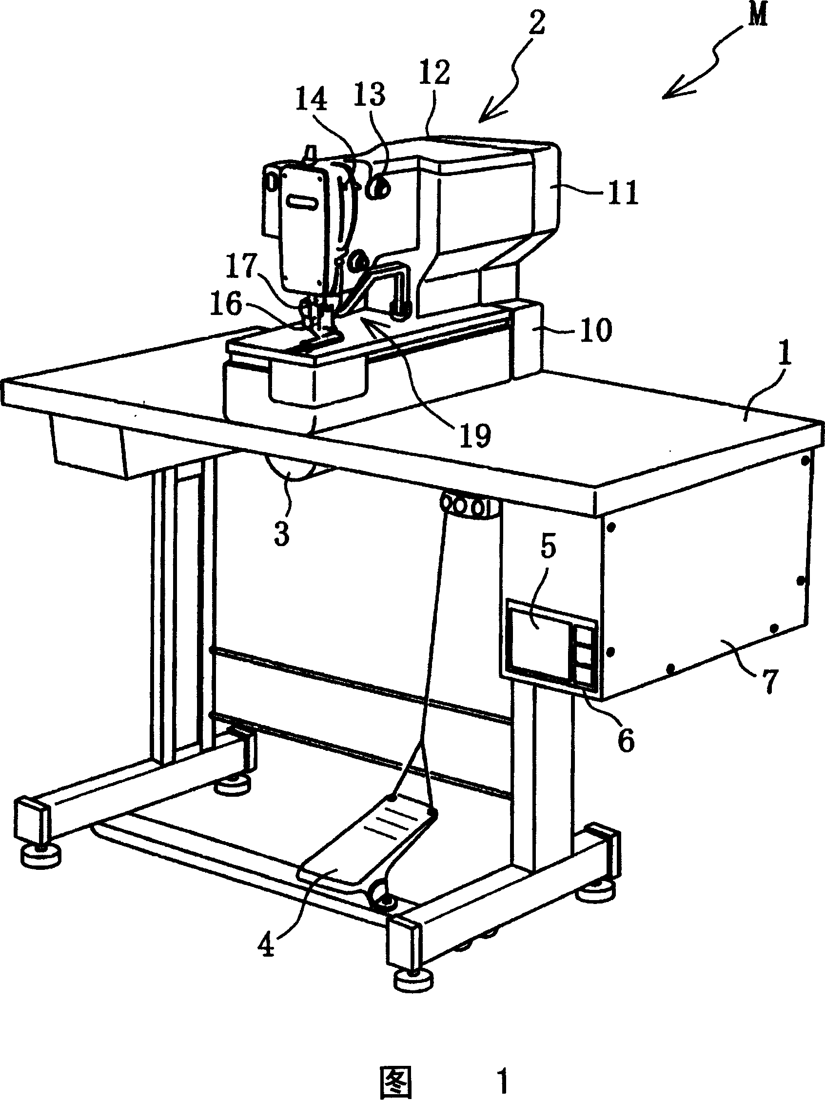 Sewing machine and method for protecting parameter data of sewing machine